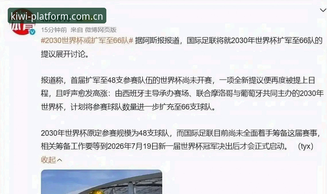 2030世界杯扩军至66队：中国男足参赛机遇与平台观赛实用指南